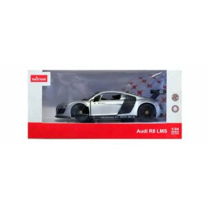 Audi R8 Srebrny Samochód Diecastowy Skala 1 do 24 125763289