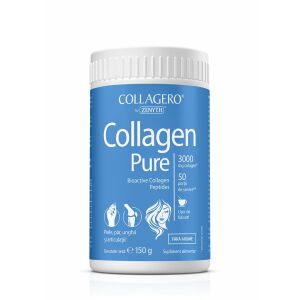 Collagen Pure, 150g, bioaktywne peptydy kolagenowe, 3000mg kolagenu na porcję, 50 porcji, bez smaku, suplement diety, ZENYTH - Uroda i zdrowie