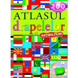 Atlasul drapelelor cu abtibilduri (A zászlók atlasza matricákkal) - román nyelven