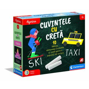 Агерино думи с тебешир 125766666 - Clementoni Игра за наука и открития