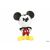 Jada Toys Metalfigs Mickey Mouse Classic 10cm öntött fém figur, elülső nézet