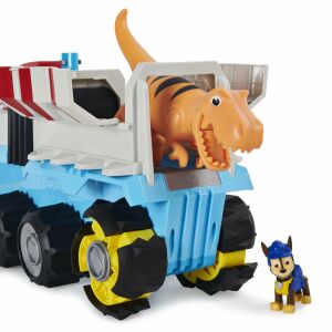Моторизирано превозно средство PAW Patrol Dino Patroller с Чейс и фигурка на динозавър T-Rex - Spin Master