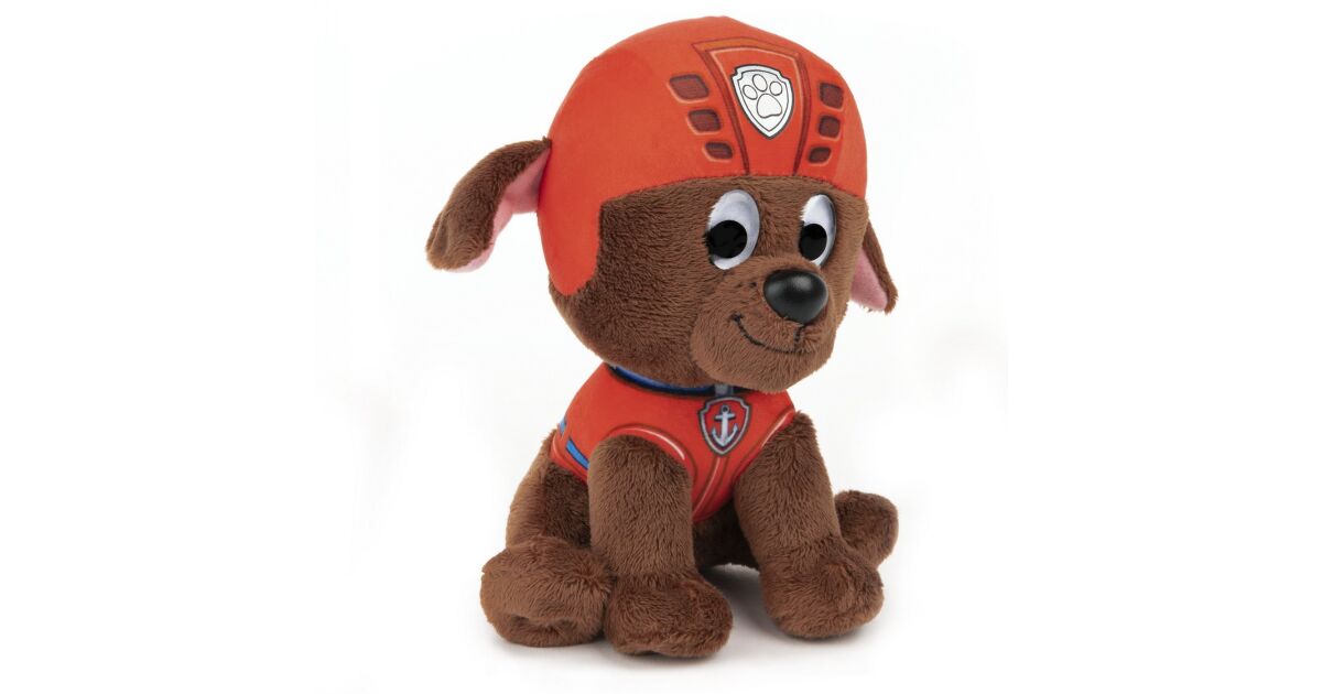 GUND Peluche Tracker De Paw Patrol – 15 Cm, Cachorro De La Selva Con Uniforme Clásico, Ojos Bordados, Lavable A Máquina, Regalo Para Niños Desde 1 Año