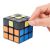 Rubik's Coach Cube 3x3 Puzzle mit nummerierten Aufklebern, die abgezogen werden, teilweise gelöst