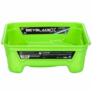 Arenă de luptă Beyblade X Beystadium, verde, pentru vârfuri Beyblade X - Hasbro Figurine