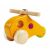 Hape Micul Elicopter fa játék helikopter, elülső nézet
