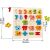 Hape Chunky Number Math Puzzle, Holzpuzzle mit Zahlen 1-20 und mathematischen Symbolen, für Kinder ab 3 Jahren