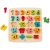 Hape Chunky Number Math Puzzle, puzzle din lemn cu numere de la 1 la 20 și simboluri matematice, pentru copii de la 3 ani
