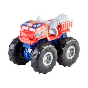 Hot Wheels Monster Truck 5 Alarm Twisted Tredz, scara 1:43, izolat - Mattel Maşinuţe