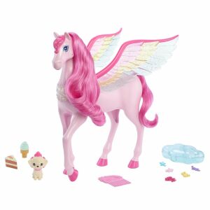 Играчка Barbie A Touch of Magic Pegasus с аксесоари - Mattel