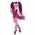Monster High Skulltimate Secrets Draculaura Puppe in einem rosa und schwarzen Outfit