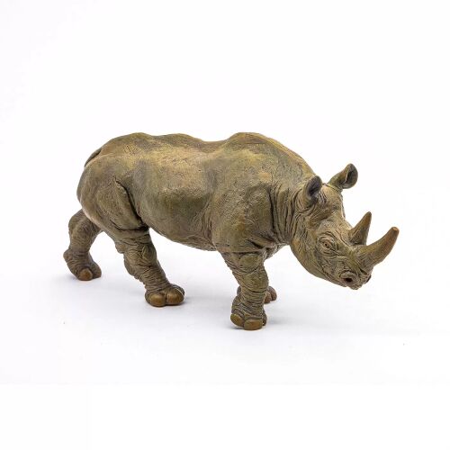 Részletes Papo Fekete orrszarvú játékfigura gyűjtőknek