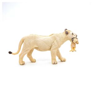 Papo Fehér Oroszlánnő és Kölyke - Részletes Állatfigura Gyűjtőknek - Papo