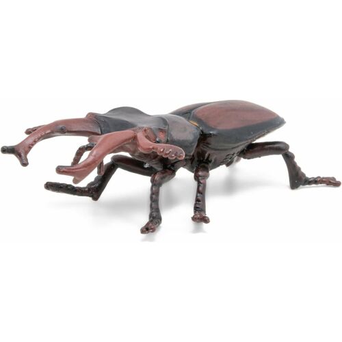 Papo Szárvasbogár Figurina, realisztikus műanyag játék, barna és fekete, részletes