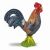 Papo Gallic Rooster figurina, a kakas játék hátsó nézete