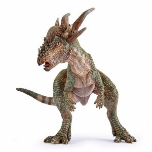 Papo Stygimoloch dinoszaurus figura, realisztikus kézzel festett modell, 3D dinoszaurusz játék gyerekeknek és gyűjtőknek - Papo