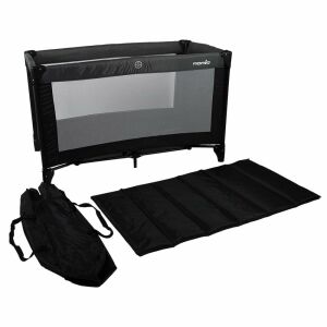 Пътуващо легло Nania SODA, сиво, с чанта за носене и матрак - Легло и аксесоари за пътуване