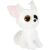 Ty Beanie Boo Plüssjáték, Sarkvidéki Róka, Fehér, 24cm, Oldalnézet