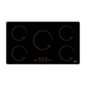 IsEasy LI5-01 Indukciós tűzhely, 5 főzőzóna, Időzítő, Fekete