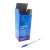 Bluering ballpoint pen, disposable, blue ink, 50 pcs per box