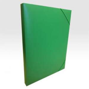 Dosar de cauciuc a4, cu suport de plastic 30mm, bluering® verde