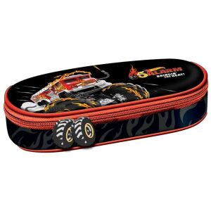 Piórnik saszetka usztywniona z wewnętrzną klapką ST.RIGHT PC-01 Hot Wheels 125875580 - Uchwyt na długopis