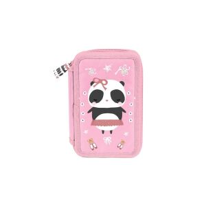 Panda felszerelt, 3 emeletes tolltartó - Love (PP22AD-023) 125876544 - Paso