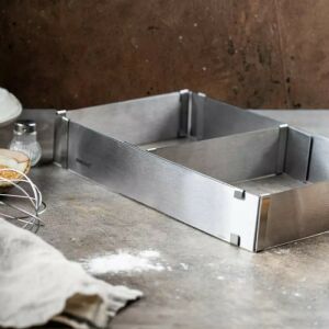 Kinghoff KH 1907 tepsi, állítható 27,5-52,4 cm, rozsdamentes acél, ezüst 125879508 - Kinghoff