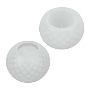 Professzionális szilikon öntoforma, átlátszó, mécsestartó 5,9 x 7,9 cm