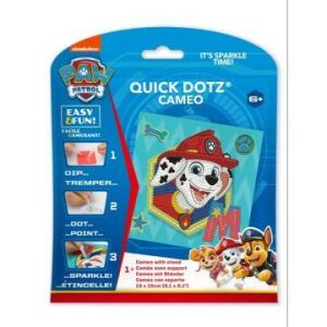 Diamond Dotz Dotzies: súprava na tvorbu obrázkov - Paw Patrol, Marshall, 13 x 13 cm 125881388 - Diamond Dotz Diamantové puzzle
