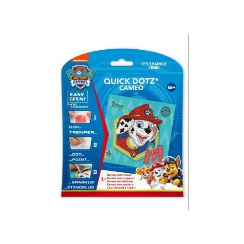 Diamond Dotz Dotzies: súprava na tvorbu obrázkov - Paw Patrol, Marshall, 13 x 13 cm 125881388