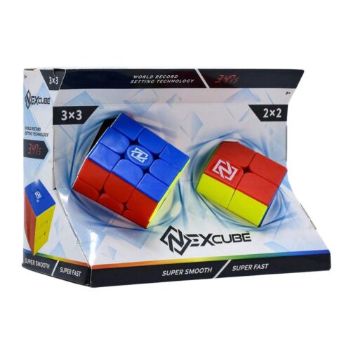 Nexcube Combo 2x2 és 3x3 csomagolásban, speed cube készlet - Társasjáték