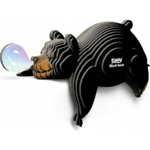 EUGY Schwarzbär 3D Puzzle Zusammengebaut - Eugy
