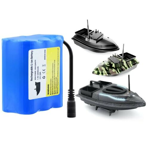 Etetőhajó Akkumulátor, 18000mAh, iUni BT18, 7.4V, Li-ion, újratölthető