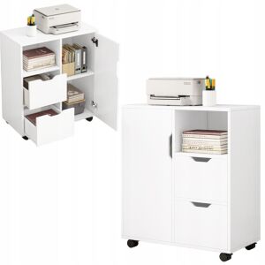 Stehtisch Druckerständer Bücherregal modern 3 Regale