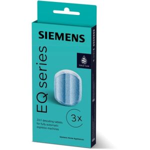 Siemens EQ Series Entkalkungstabletten für Espressomaschinen, Produktverpackung - Kaffeemaschinen-Reiniger