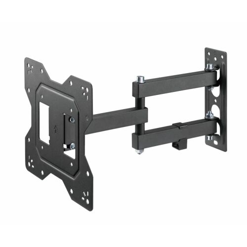 Montaż ścienny Akai TV, widok pod kątem, pokazujący ramię i płytę ścienną