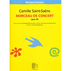 Camille Saint-Saens: Morceau de concert op. 94  - kürtre, zongorakísérettel 136045071 - Művészet & Építészet