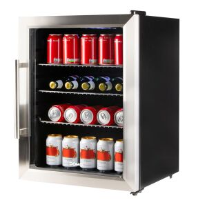 Хладилна витрина DOMO 60 литра неръждавейка 125905616 - Хладилник и фризер