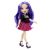 Rainbow High Emi Vanda Modepuppe, lila Haare, schwarzes Shirt, rosa Rock, lila Schuhe