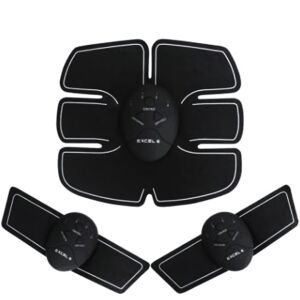 Komplett készlet Elektrostimulátor S DEPOT®, 6 edzésmóddal, EMS, fekete 145225063 - Izomstimuláló