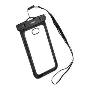 UGREEN LP186 vízálló tok telefonhoz, okostelefonhoz (átlátszó fekete) 125913497 - Ugreen