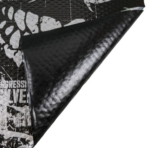 Autó hangszigetelés Prémium STP Aggressive Silver, 2 mm, 750x470mm, Lemez 125913633