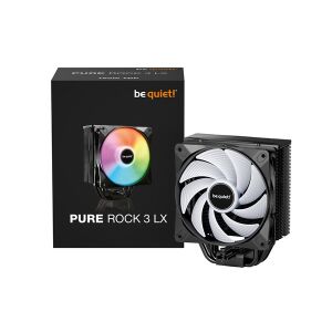 Бъдете тихи! Процесорен охладител PURE ROCK 3 LX (AMD: AM4/AM5; Intel: 1851/1700/1200/1150/1151/1155) 125915932 - Be Quiet