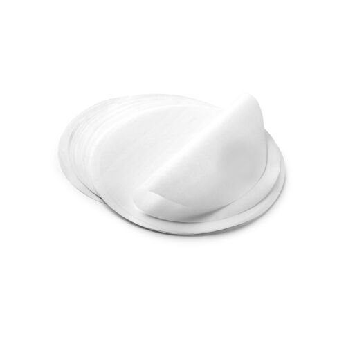 Set mit 100 Hamburger-Trennpapieren, Papier, 11 cm, weiß 125916092