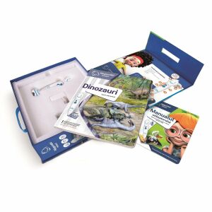 Raspundel Istetel interaktives Lernspielset mit Stift, Buch und Karten über Dinosaurier - Kinderheft Ausmalen