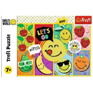 Puzzle 200 Wesoły Smiley 138147269 - Trefl Puzzle