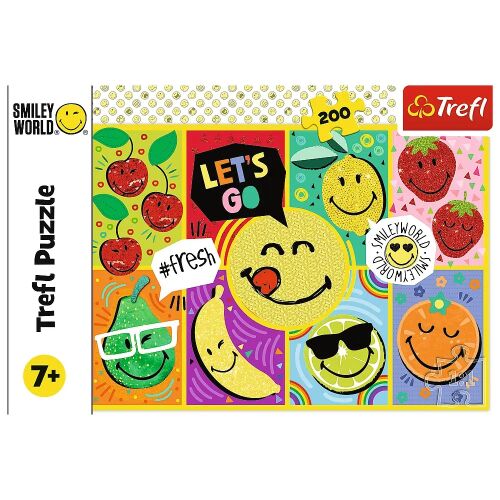 Puzzle 200 Wesoły Smiley 138147269