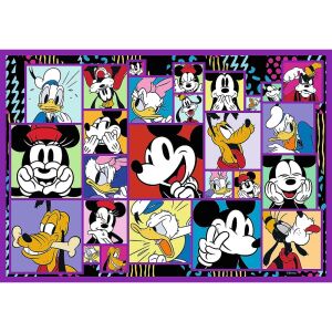 Trefl: Mickey și prietenii - 4 x 250 darabos puzzle