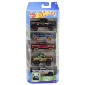 Hot Wheels HW Remote Adventures 5 darabos játékautó szett - Mattel